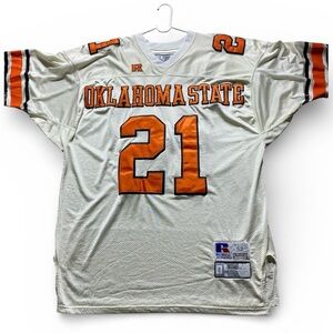 Oklahoma State Barry Sanders Jersey Size 52 Russell Athletic Collegiate Legends